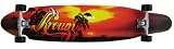 Krown Hawaiian Fury Kicktail Longboard (9 x 43-Inch)
