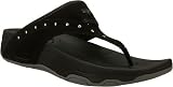 Skechers Women's Tone Ups-Glamgirl Thong Sandal,Black,9 M US
