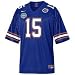 Nike Florida Gators #15 Royal Blue 2009 BCS National Championship Replica Football Jersey
