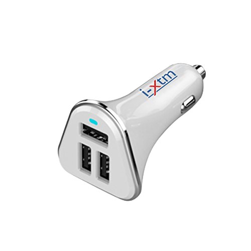 i-xtm© 3 Port Car Charger 5.2A, 3 in 1 USB Cable Included, Enhance You Charging Experience NOW!