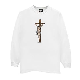 Christ on Cross - Long Sleeve T-Shirt