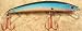 Frantic Minnow Fishing Lure Shallow Topwater Diver JLVLures Casting JFM155R
