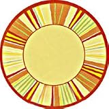 Solo Orange 10 inch Paper Plate