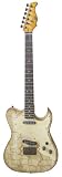 AXL Badwater Eldorado Electric Guitar, Crackle Brown - B00173TFO6