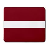 Latvia Flag Mouse Pad
