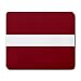Latvia Flag Mouse Pad