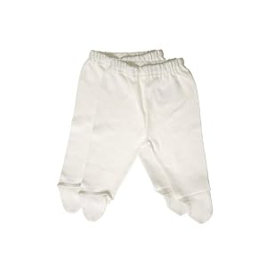 giggle Better Basics Footed Pants - Set Of 2 (organic Cotton)