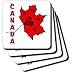 Canada - Maple Leaf - Hearts - Set Of 4 Ceramic Tile Coasters