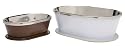 Wetnoz Urban Pet Food Bowl - White 0.6L
