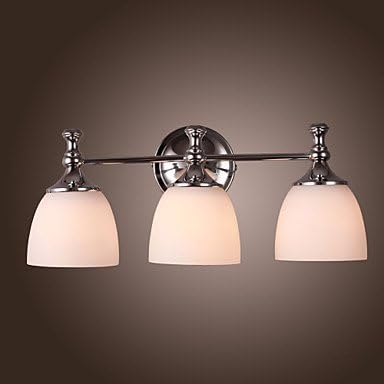 RayShop - 3 - Light Wall Light in White Shade - Downward ( Voltage : 110-120V )