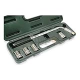Westward 2HLE7 Lug Nut Wrench, L - Bar Ext, LED Light