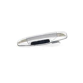 ***DRIVER OUTSIDE / REAR*** 07-10 CHEVY SILVERADO / 07-10 GMC SIERRA / 07-10 CHEVY SUBURBAN / 07-10 CHEVY TAHOE / 07-10 GMC YUKON / 07-09 CHEVY AVALANCHE DOOR HANDLE (CHROME) 08 2007 2008 2009 2010