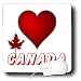 SmudgeArt Canada Art Designs - I Love Canada - 1 - Mouse Pads
