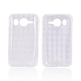 CLEAR ARGYLE Crystal Silicone Case for HTC Inspire 4G