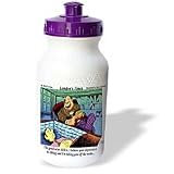 Londons Times Funny Medicine Cartoons - Good News Bad News On Anti-Depressants - Water Bottles
