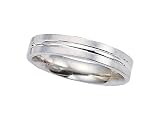 4 Mm Comfort Fit Wedding Band - 14kt White or Yellow Gold LIFETIME WARRANTEE