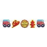 Firefighter Printed Garland 12ft