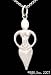 Goddess Necklace - Sterling Silver Goddess Jewelry