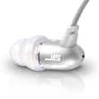 JBuds J6 High Fidelity Ergonomic Earbuds-Style Headphones (Titanium Silver)