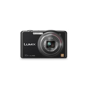 Panasonic DMC-SZ7EB-K Black 10x Super Zoom Compact Camera with 25mm LEICA Lens and Full HD Movie