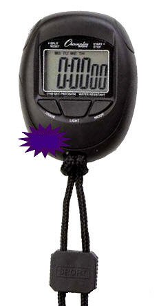 Buy Champion Ultra Slim Professional Stopwatch by Champion