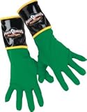 Power Ranger Green Gloves Costume Accessory