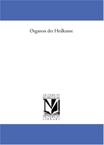 Organon der Heilkunst