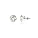 Eve's Addiction Mens Bling Bling 5 Carat CZ Stud Earrings