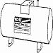 Horizontal Pump Tank, 12 Gal