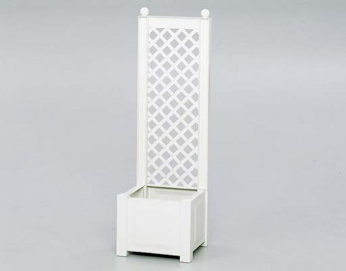 Alpfa 865004/171182 Czardas-Spalier weiß + Pflanzkasten