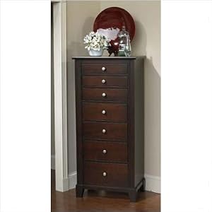 Lifestyle Maple Lingerie Chest Finish: Antique Brown