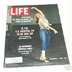 Life Magazine December 2, 1966 -- Cover: Melina Mercouri book cover