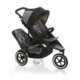 Phil and Teds Dash Buggy With Doubles Kit Black