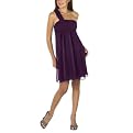 Mossimo&reg; Black: One Shoulder Special Occasion Dress - Purple