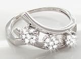 Image of 0.60 Carat Round Diamond Engagement Ring in 18ct Solid White Gold