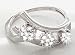 0.60 Carat Round Diamond Engagement Ring in 18ct Solid White Gold