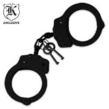 Double Lock Black Handcuffs