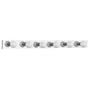Sea Gull Lighting 4769-05 Devlin Six-Light Vanity Bar, Chrome Finish