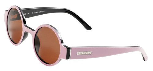Pilgrim Damen Sonnenbrille  767-800, Gr. one size, Rot (pink+black) Preisvergleich