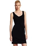 Suzi Chin Women's Sleeveless with Rouching and Draping Dress