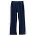 These are one of the best brands sold by Sears. They are 95% cotton, 5% spandex. 1 pair navy, 1 pair is ice blue. They have white piping stripe on outer leg. Size 20/22W, inseam 31" , waistband is 3/4" wide.