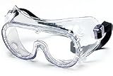 Chemical Splash Goggle w/ Indirect Ventilation and Adjustable Strap, Clear