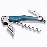 Jean Dubost Laguiole Waiter's Style Corkscrew (Caribbean Blue