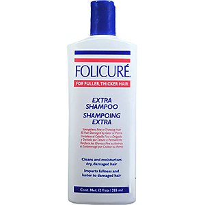 Folicure Extra Shampoo, 12 oz