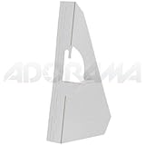 Lineco Single Wing Self-Stick Easel Backs, Size 7", White, Pack of 25