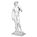 Michelangelo's "David" Statue Sculpture Fine Art