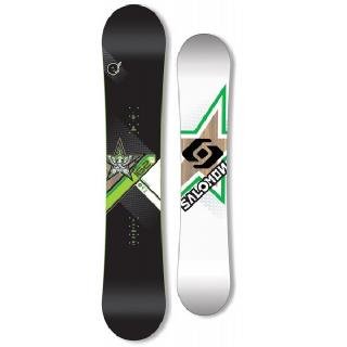 Salomon Men's Tempest Snowboard - Black Green 