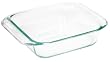 Pyrex Grip-Rite 8-Inch Square Baking Dish, Clear