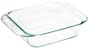 Pyrex Grip-Rite 8-Inch Square Baking Dish, Clear