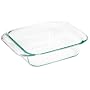 Pyrex Grip-Rite 8-Inch Square Baking Dish, Clear